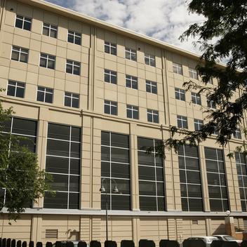 office and parking structure