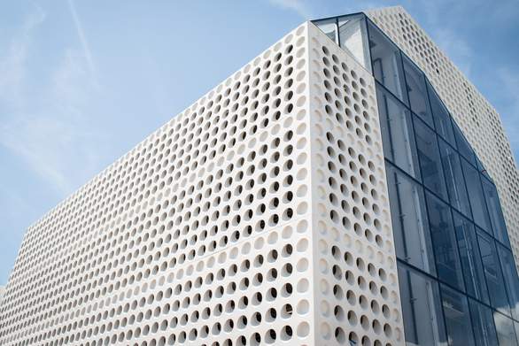 exterior of faena park