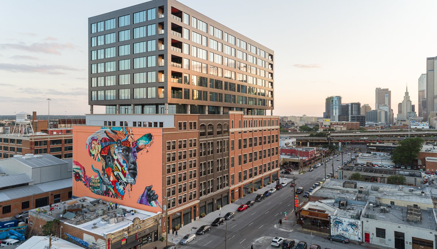 The Stack Deep Ellum parking garage