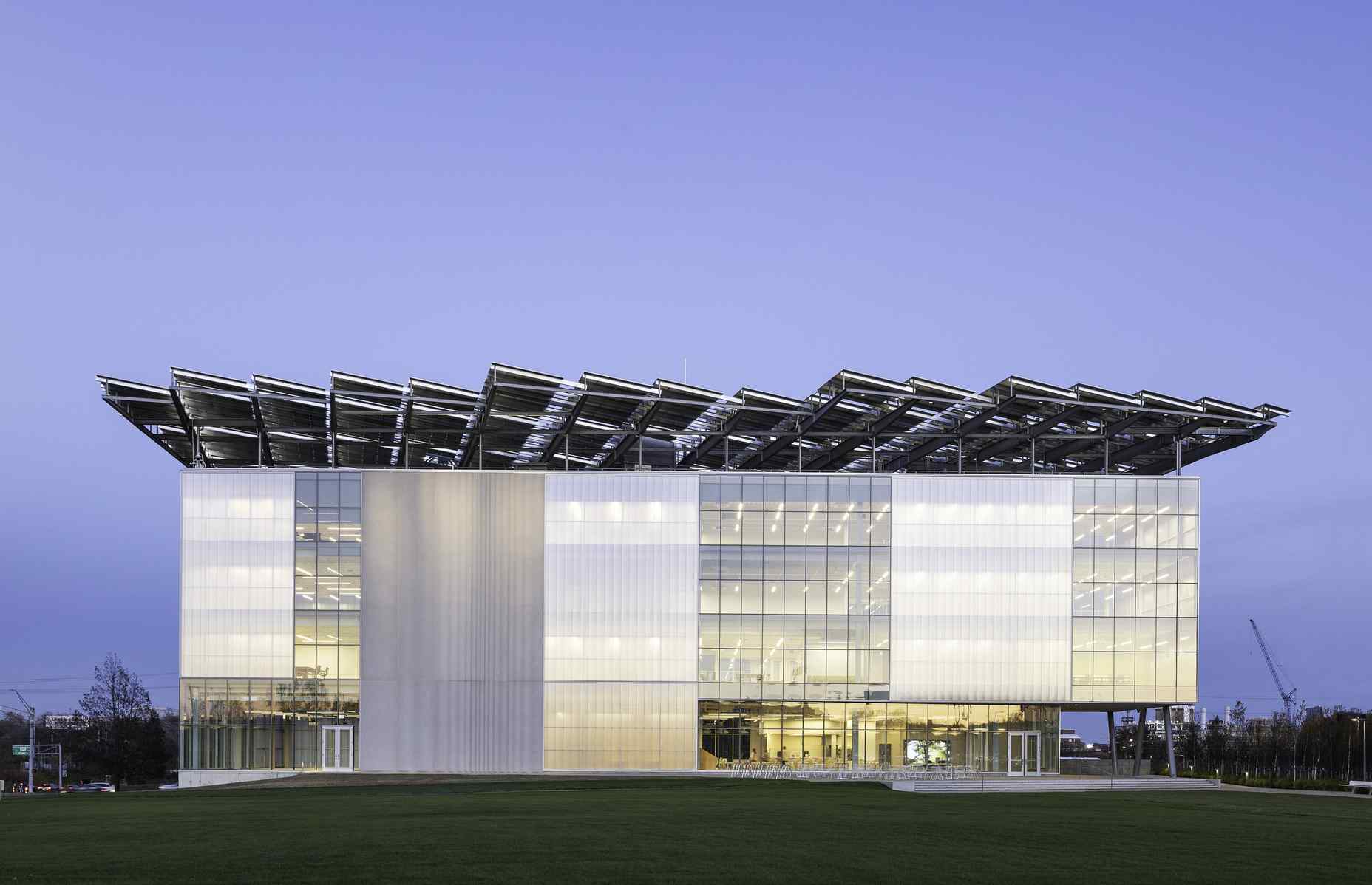 exterior of EAIC at The Ohio State University