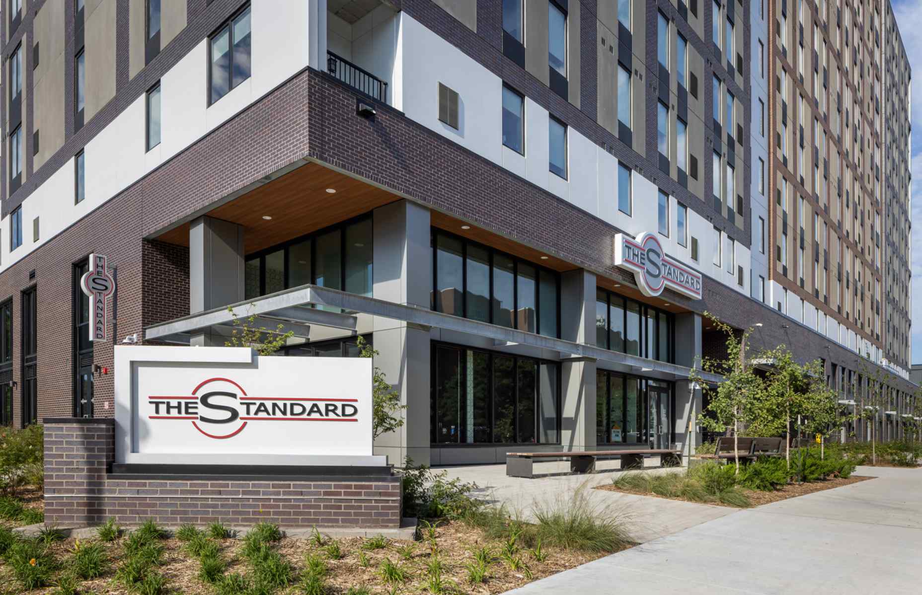 entrance of standard at dinkytown