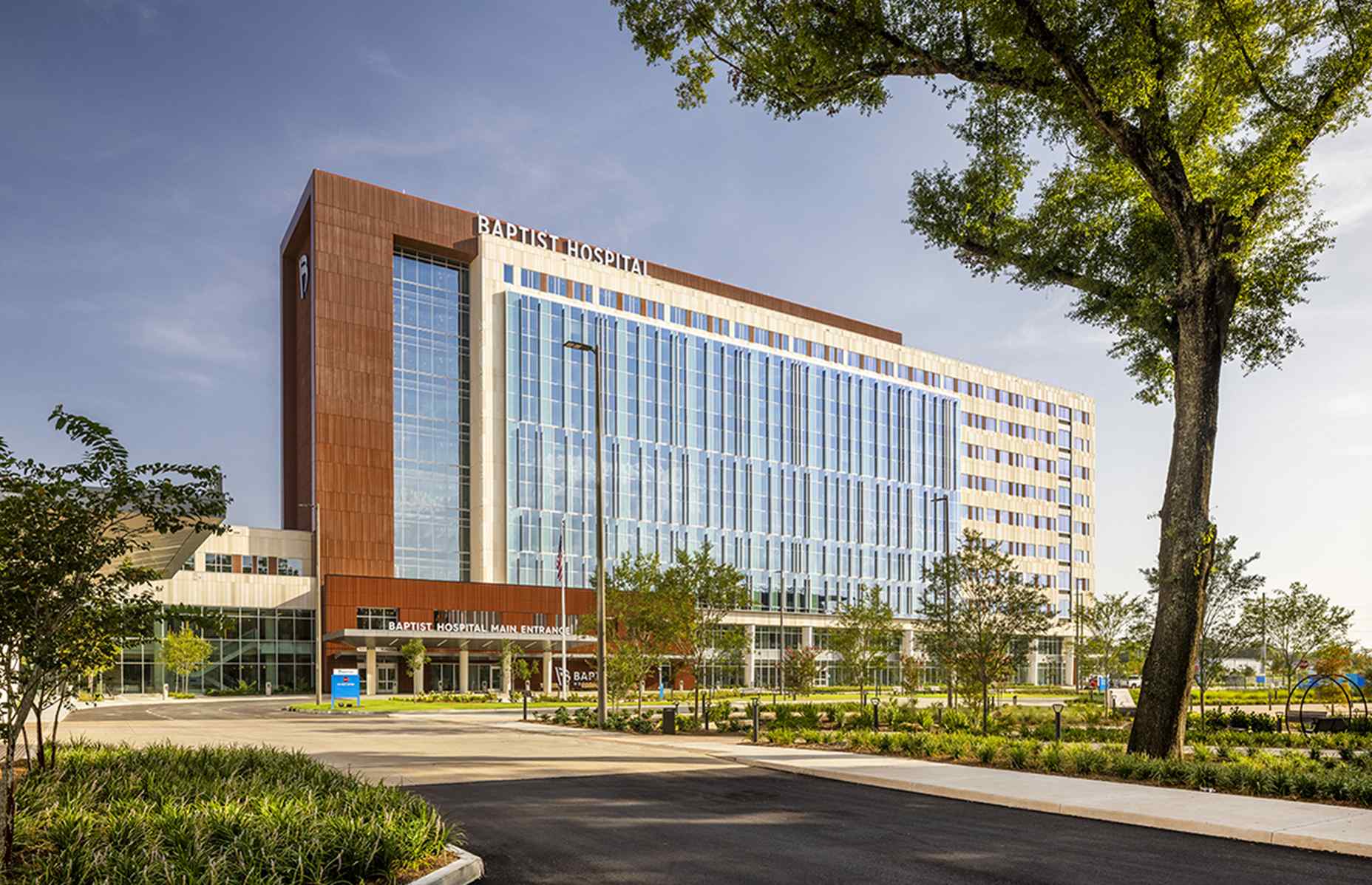 baptist hospital exterior