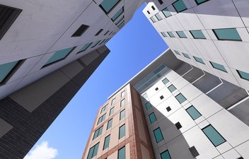 infinite facade rendering