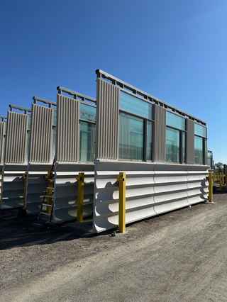 infinite facade in the yard