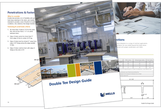 double tee design guide spread