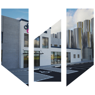 exterior of agropur food processing facility