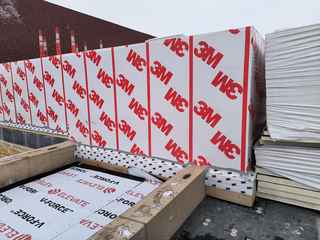 self-adhered 3M 2015 VP air barrier installation