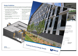 parking structure design details spread with cover
