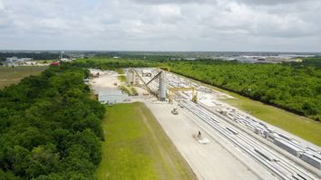 aerial of Wells' Pearland, TX, manufacturing facility