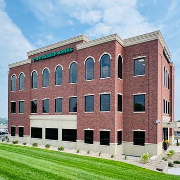 Side exterior of Premier Bank Rochester