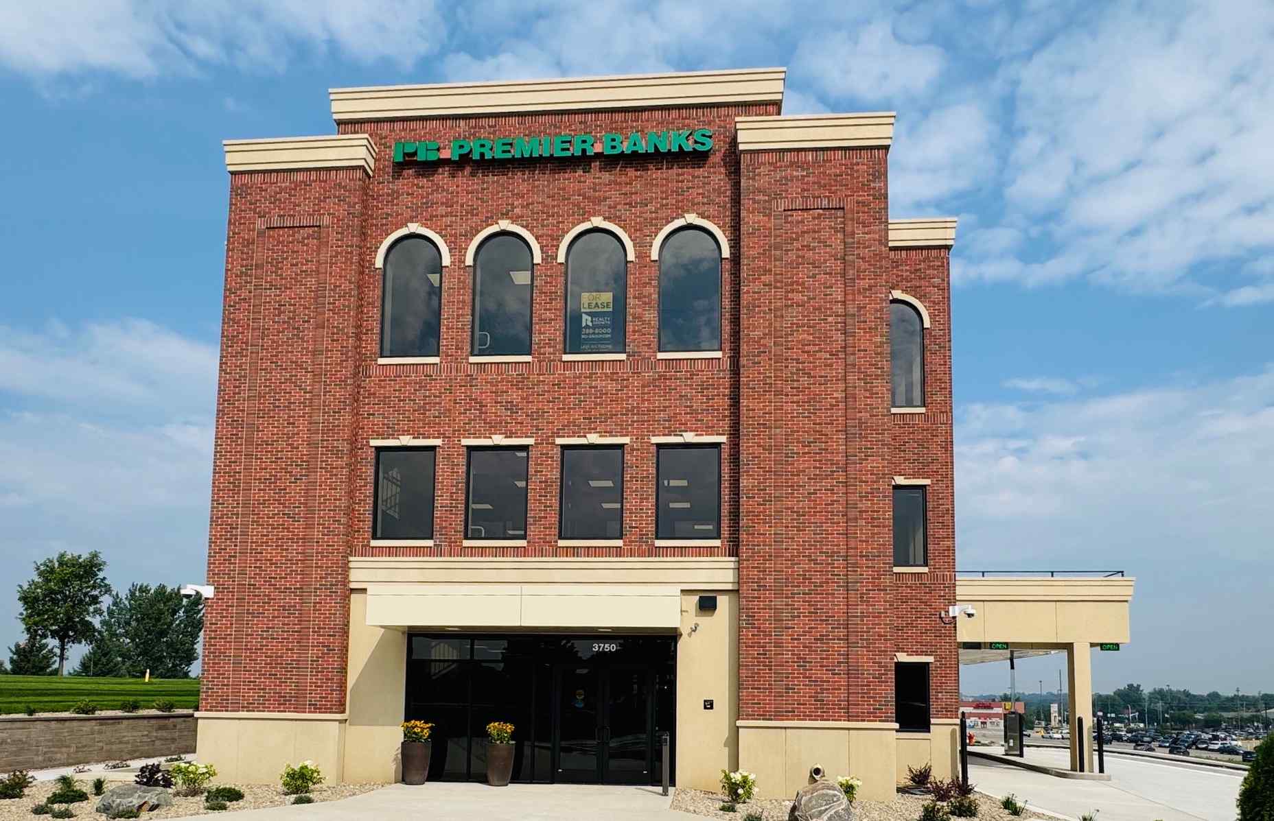 premier bank exterior entrance side