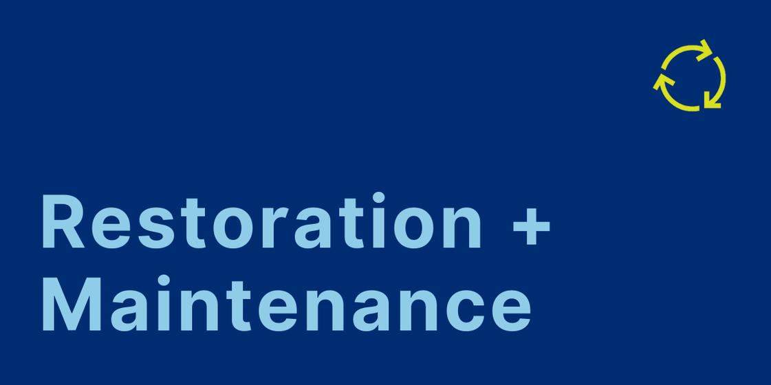 restoration & maintenance icon