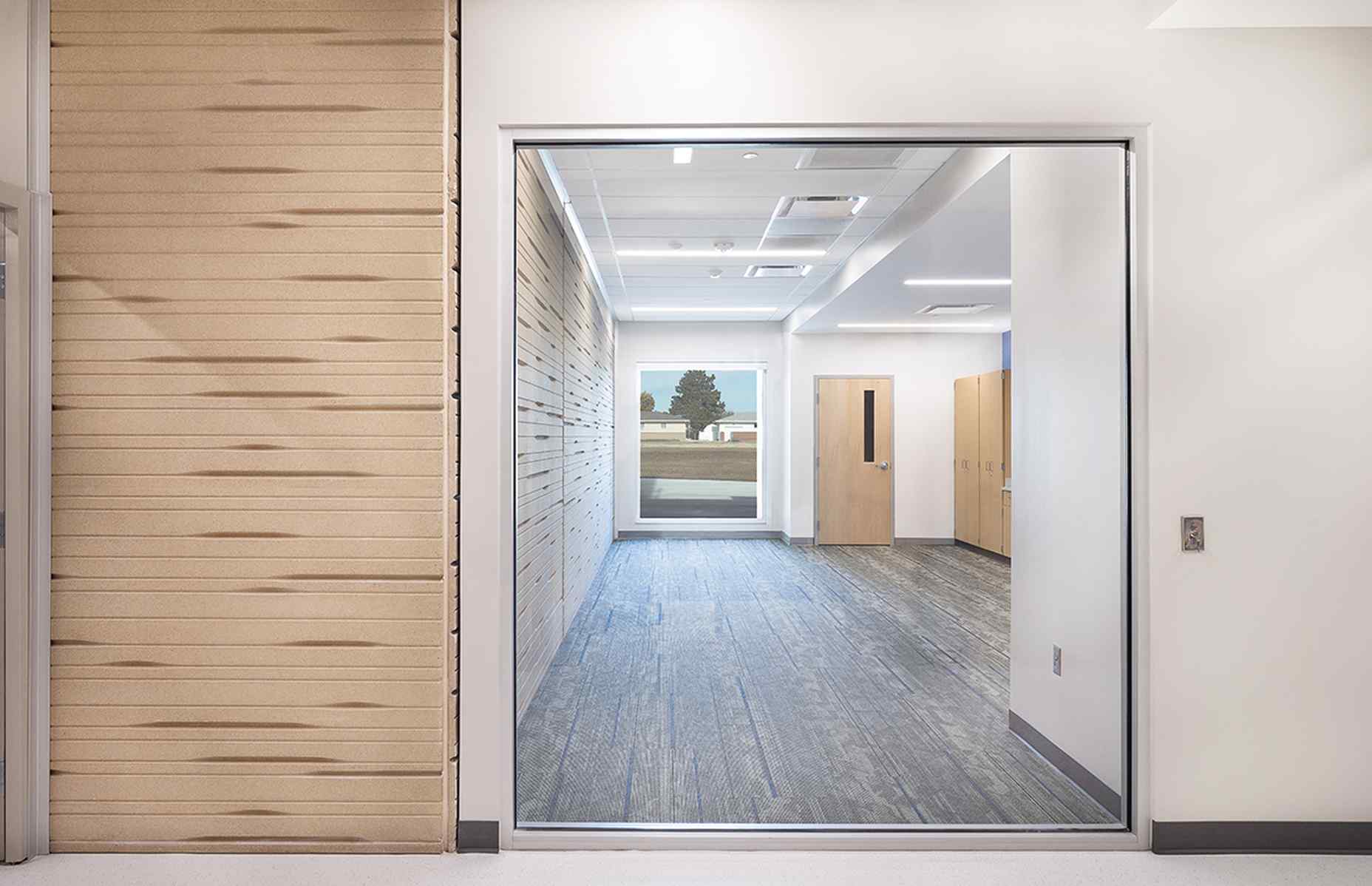 interior precast wall roosevelt elementary