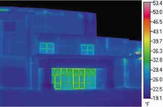 thermal image of Centralia High School