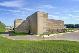 back view of st. croix falls high school