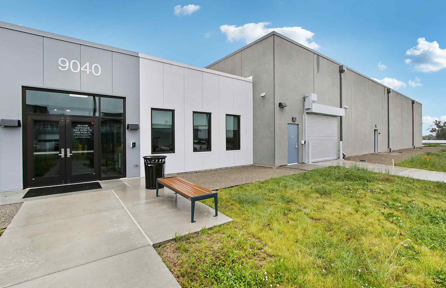 thornton police shooting range close up of entrance exterior