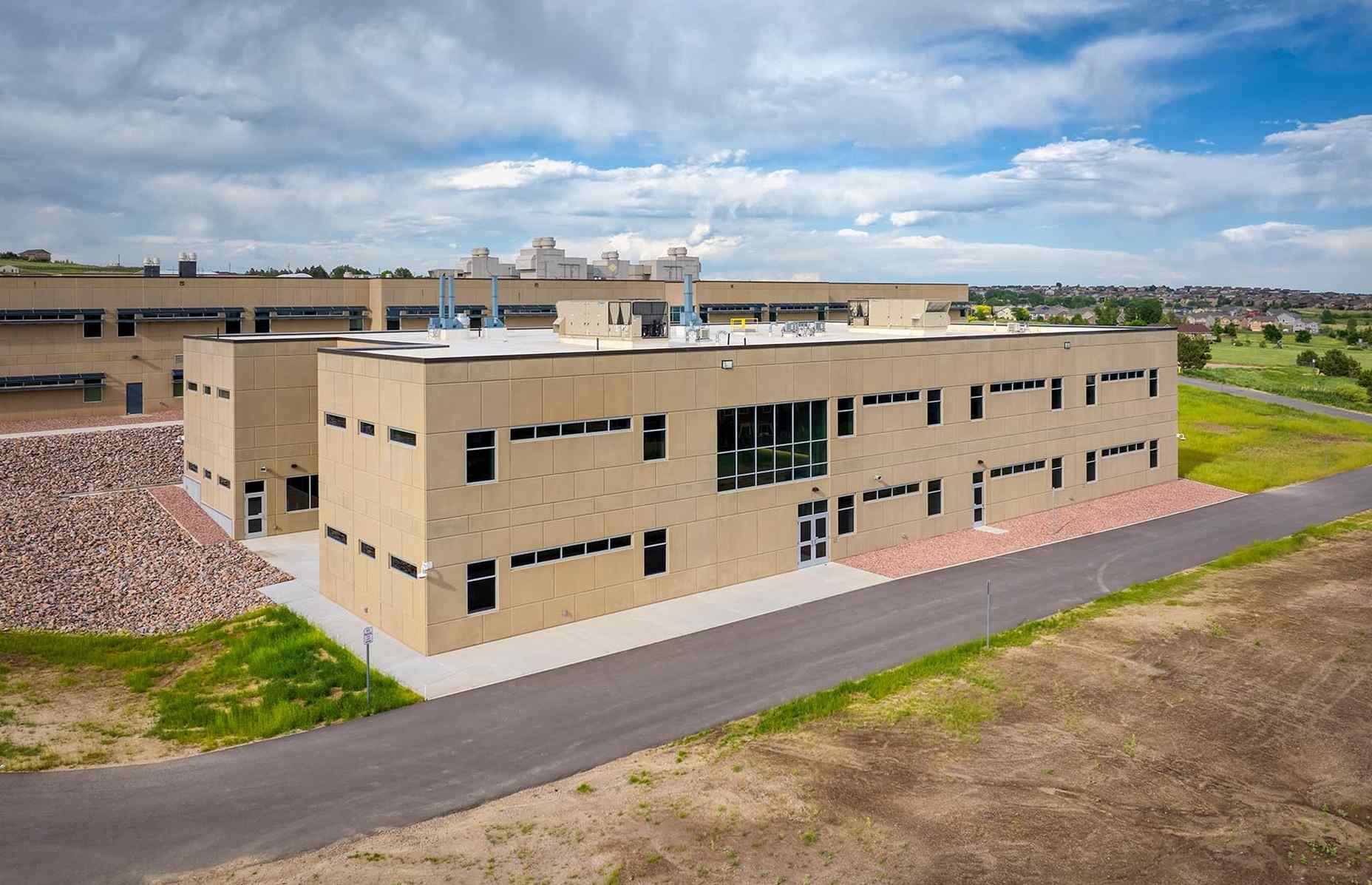 vista ridge high school exterior arial angle