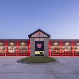 Waconia-Fire-Station_Front-Night_Troy_MR