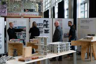 Wells team members attending a PCI Precast Studio presentation at UW-Milwaukee