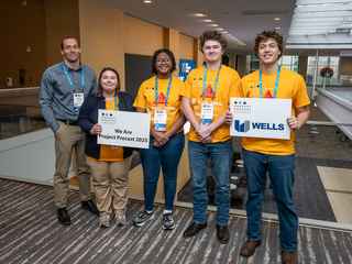 Wells' Project Precast 2025 team