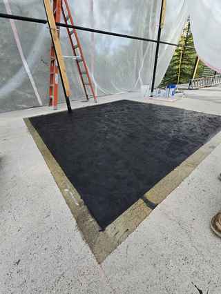 aspen alps tennis court restoration