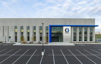 exterior of graco distribution center