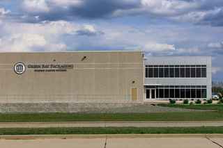 exterior view of green bay packaging