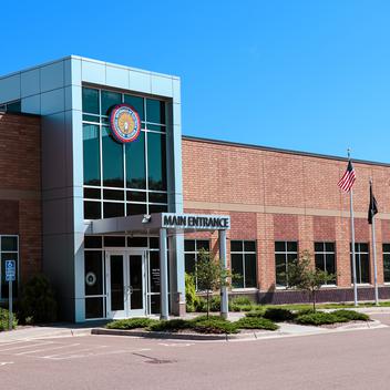 front entrance of IBEW office