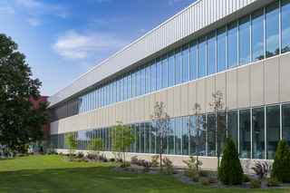 exterior siding of ISU Vet Center