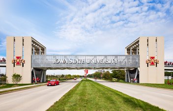 street view of isu east gateway bridge