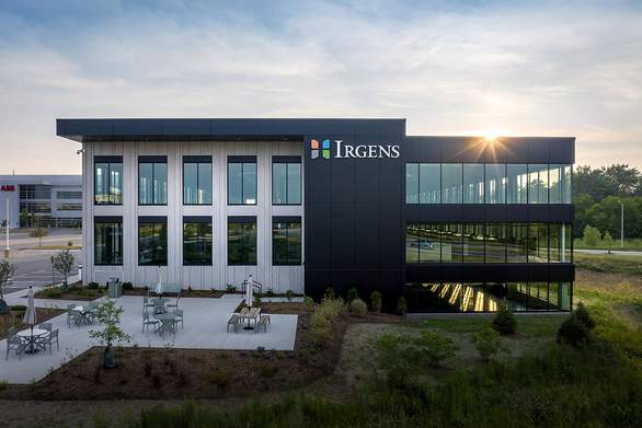 exterior of innovation one with patio