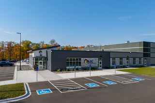 exterior entrance of mille lacs energy cooperative operations center