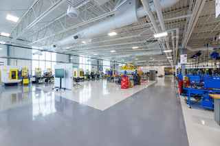 interior workshop space of MPTC AIR Center