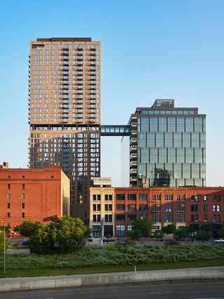 distance view of north loop green
