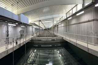 interior of northwater treatment plant