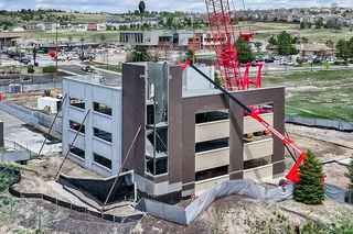 installation view of site