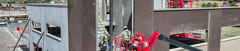 construction of pace parking garage