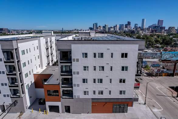aerial view of pop denver