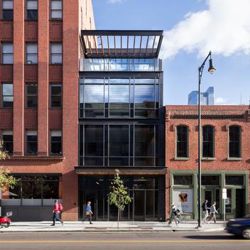 exterior street view of sugar square