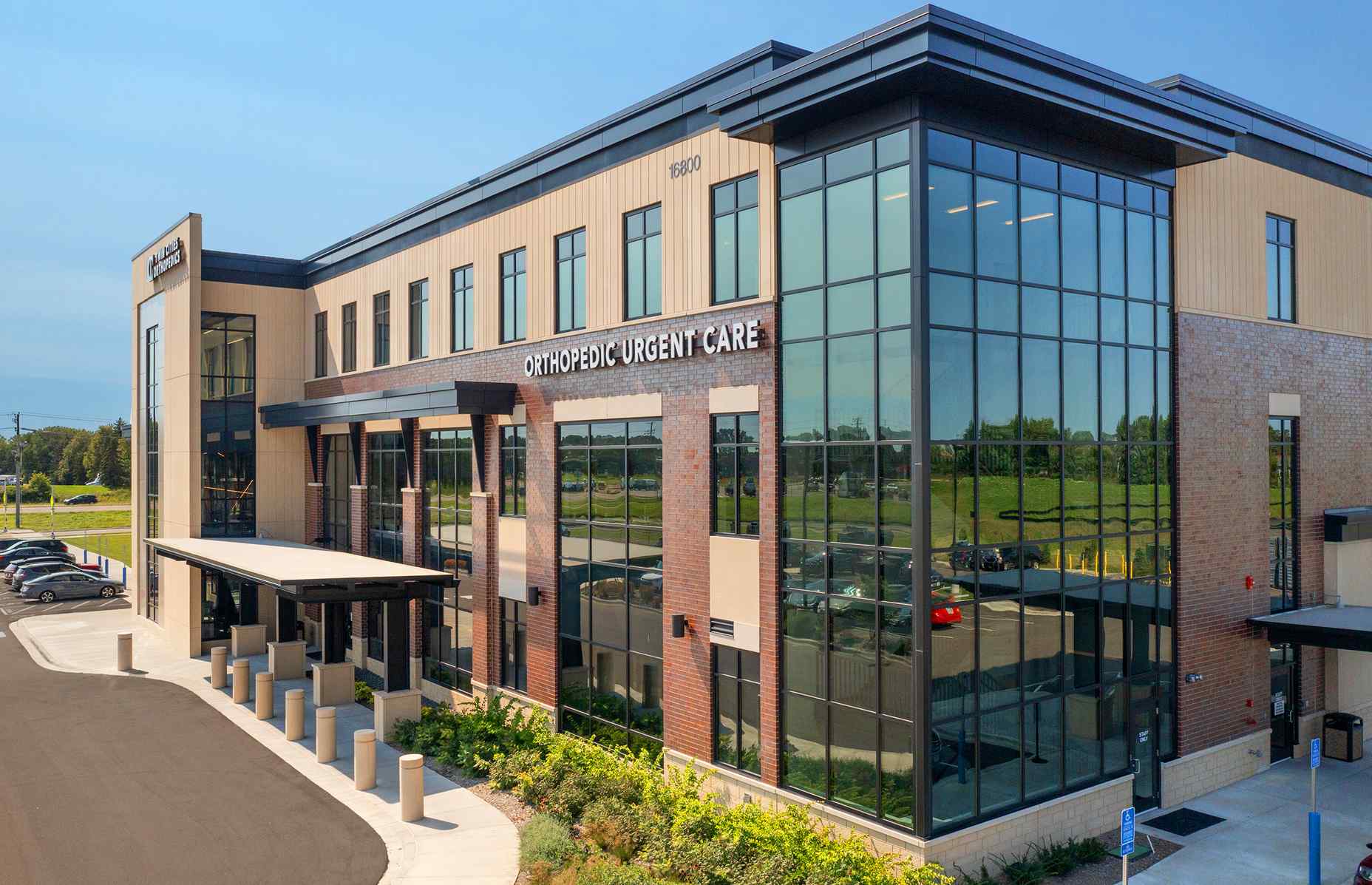 twin cities orthopedics exterior using precast architectural facades