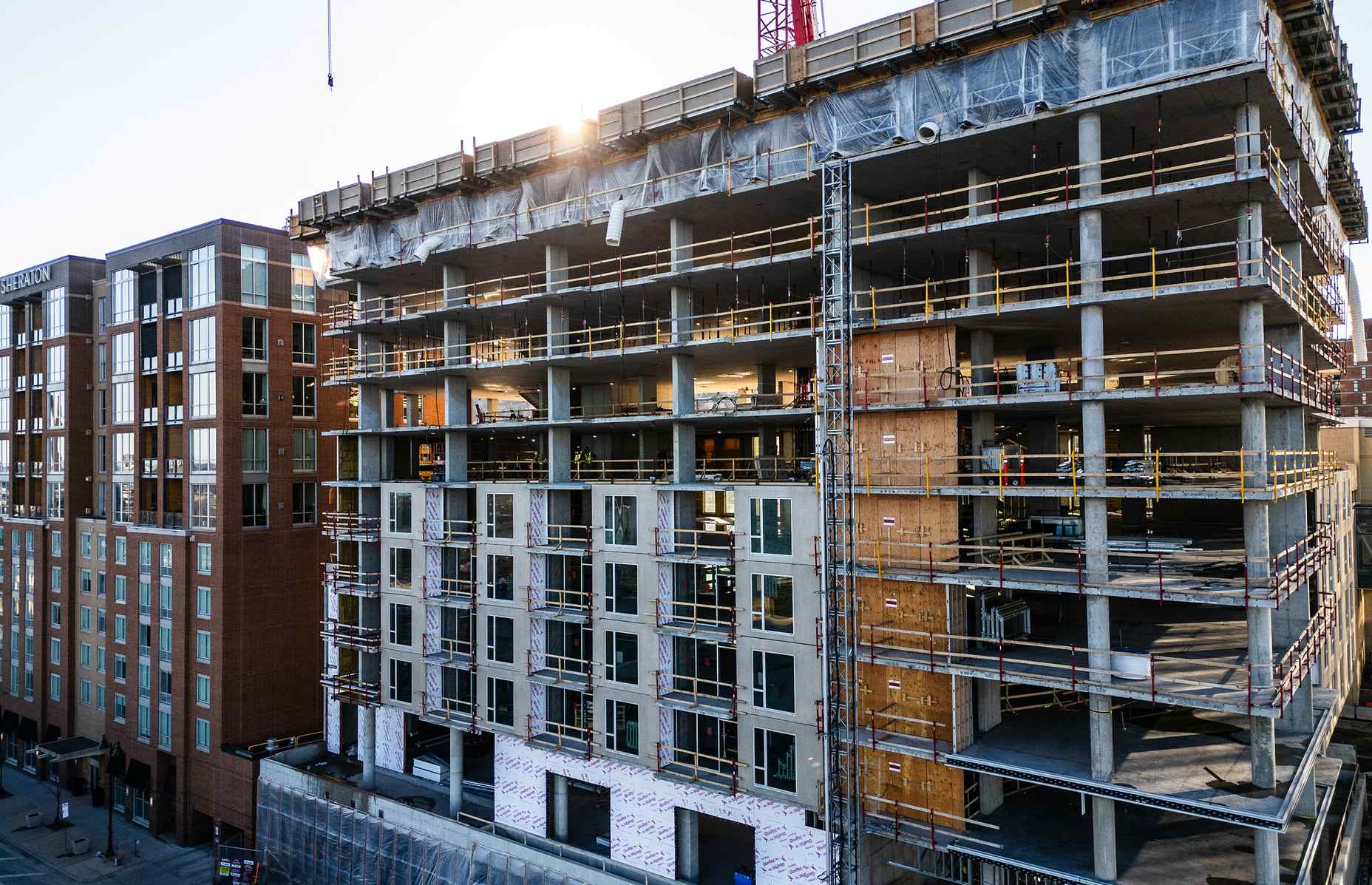 exterior of the lakeview