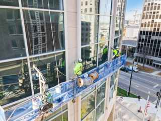 tommy thompson center close up of caulking