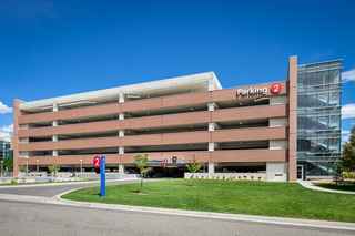 uchealth parking garage full view from ground