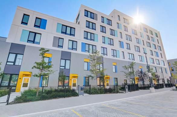 exterior of lucy gonzalez parsons apartments
