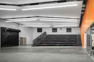 interior of ICC-500 storm shelter