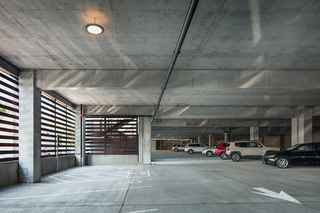 interior of mill st parking